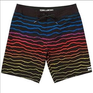 Billabong Airlite Board Shorts Multi Color Size 31